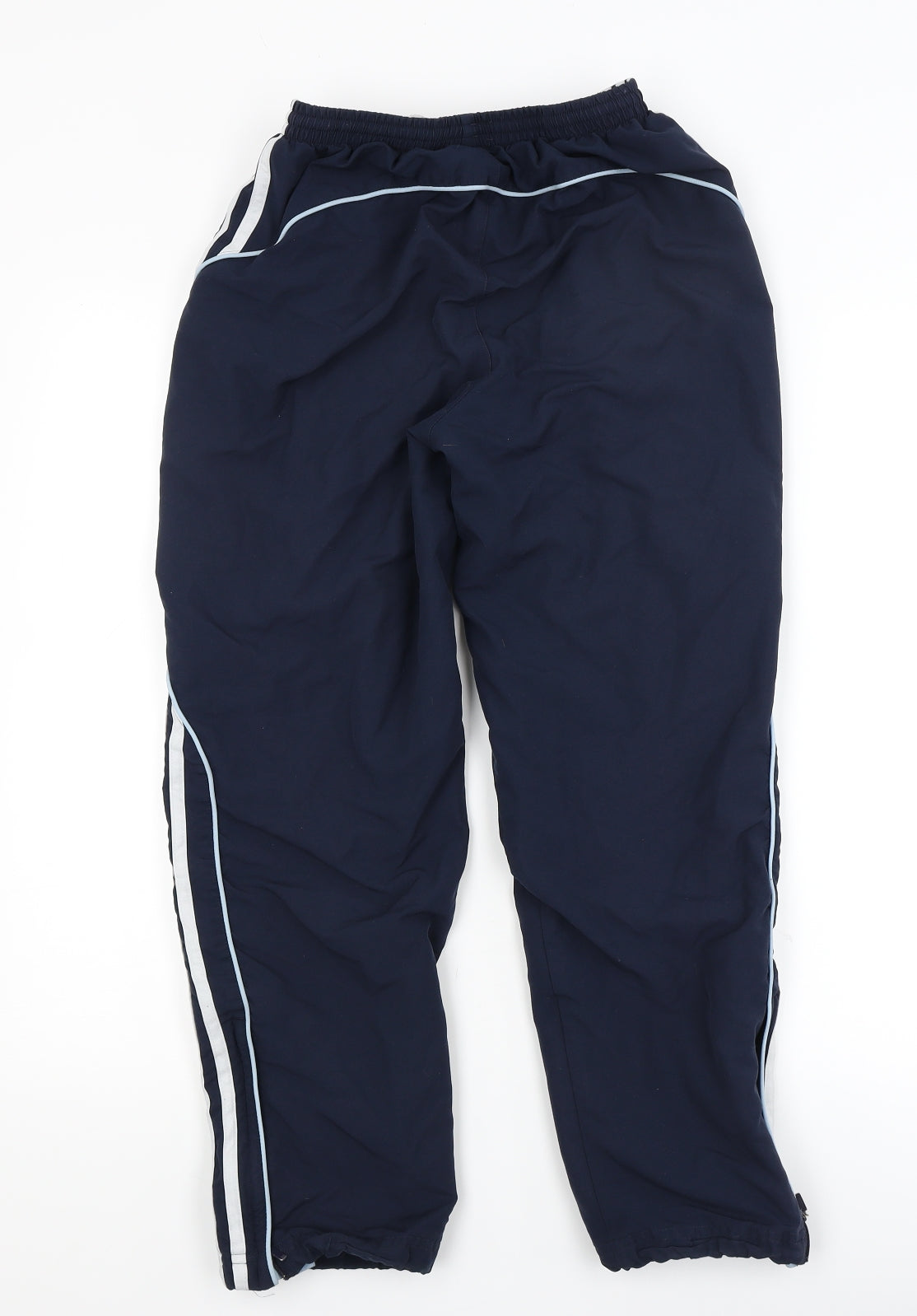 adidas Mens Blue   Jogger Trousers Size S L24 in