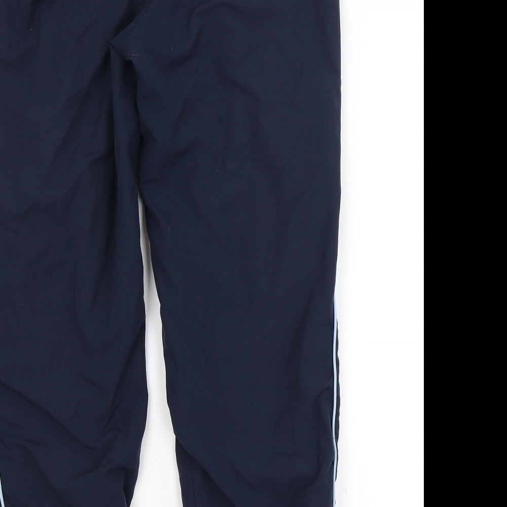 adidas Mens Blue   Jogger Trousers Size S L24 in
