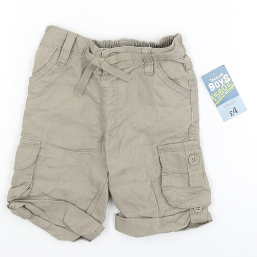 Authentic baby Baby Brown   Cargo Trousers Size 3-6 Months