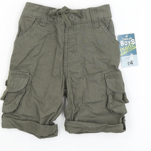 Matalan Baby Green   Cargo Trousers Size 3-6 Months