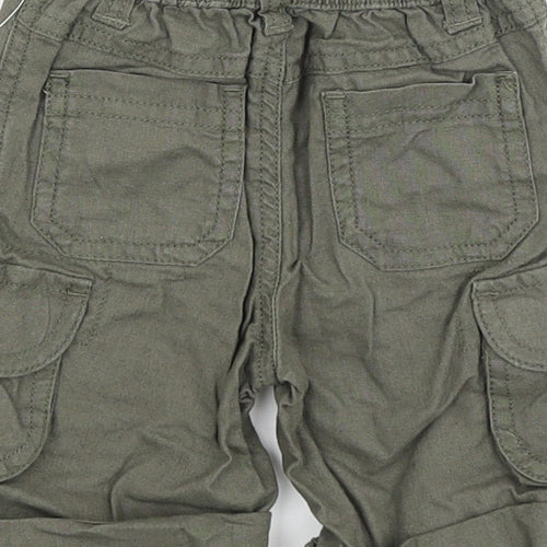 Matalan Baby Green   Cargo Trousers Size 3-6 Months
