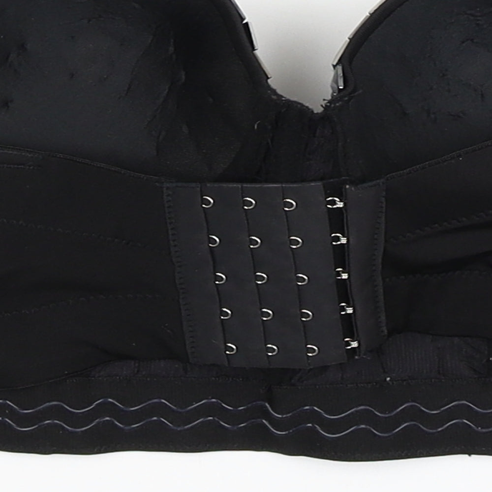 Parisian Womens Black   Cropped Tank Size M