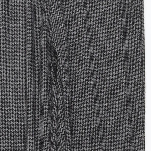 New Look Womens Grey   Cropped Leggings Size 8 L27 in