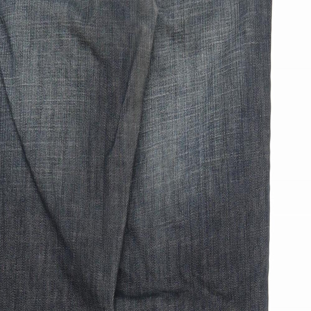 Mexx Womens Blue  Denim Bootcut Jeans Size 12 L31 in