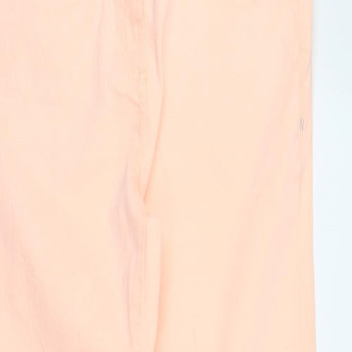 NEXT Womens Orange  Denim Cropped Jeans Size 12 L24 in