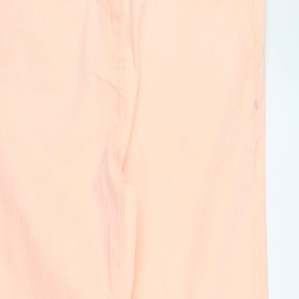 NEXT Womens Orange  Denim Cropped Jeans Size 12 L24 in
