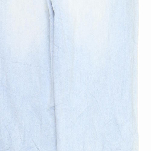 NEXT Womens Blue  Denim Straight Jeans Size 14 L30 in