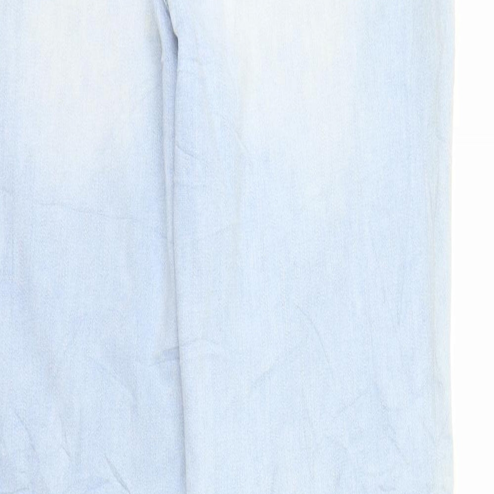 NEXT Womens Blue  Denim Straight Jeans Size 14 L30 in