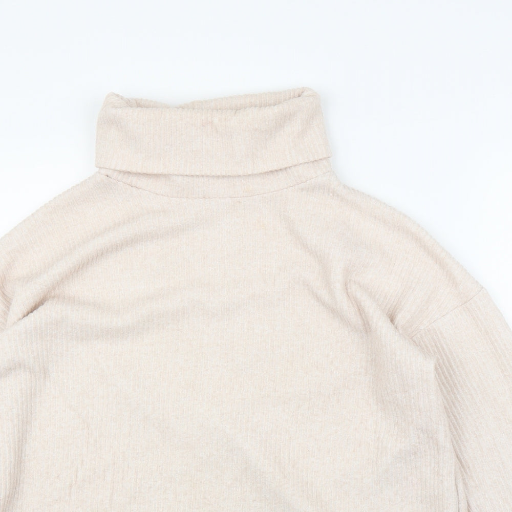 New Look Womens Pink   Pullover Jumper Size M