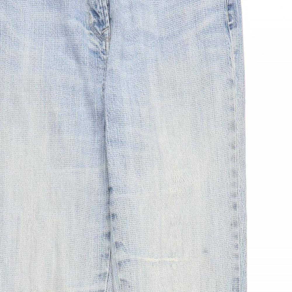 NEXT Womens Blue  Denim Bootcut Jeans Size 14 L31 in