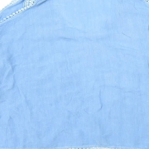 Blue Vanilla Womens Blue   Basic Blouse Size M