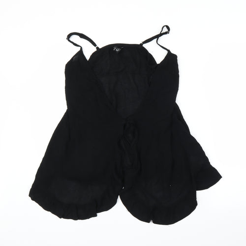 New Look Womens Black   Camisole Blouse Size M