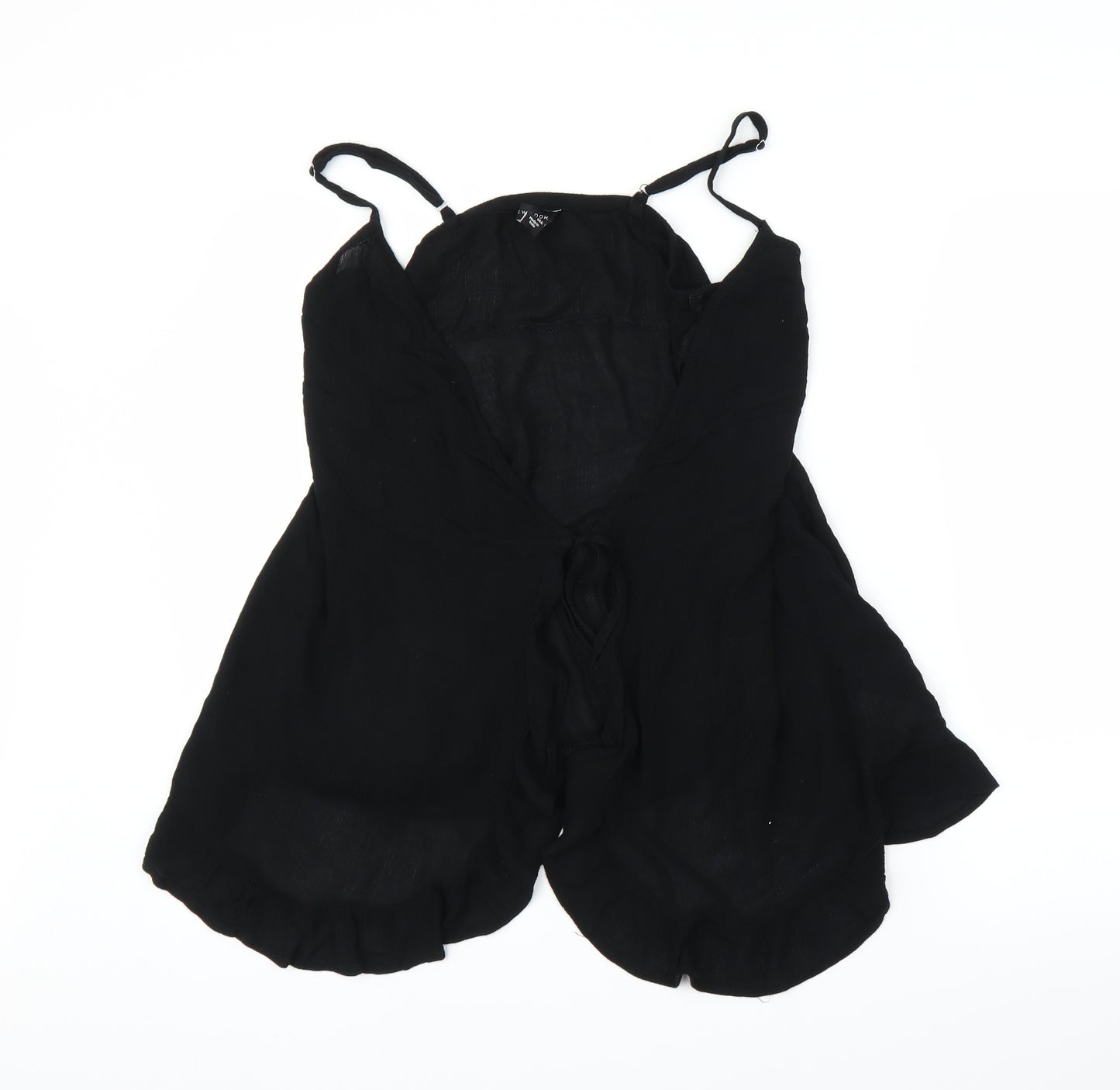 New Look Womens Black   Camisole Blouse Size M