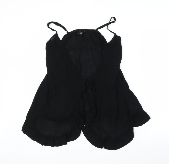 New Look Womens Black   Camisole Blouse Size M