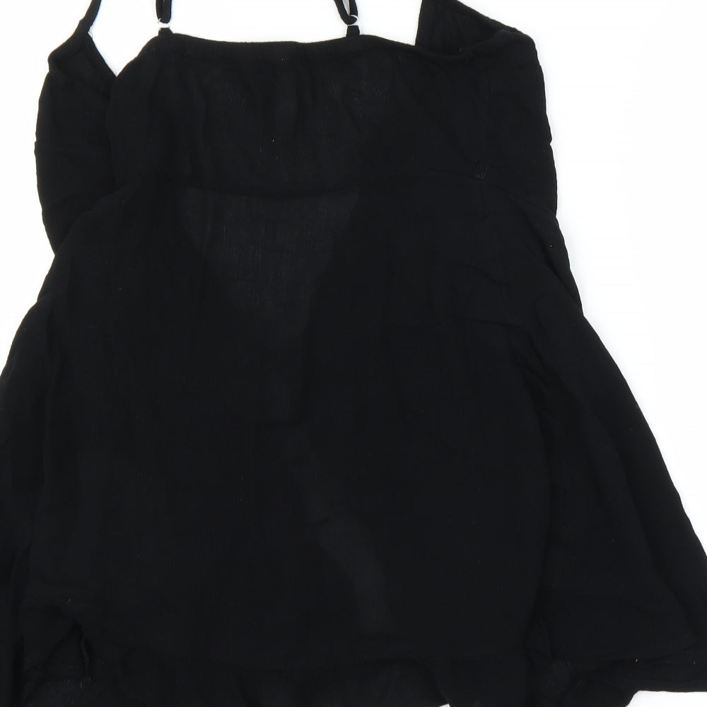 New Look Womens Black   Camisole Blouse Size M
