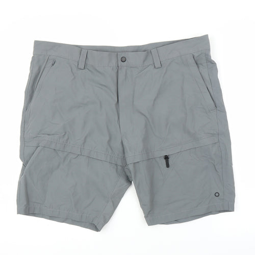 M&S Mens Grey   Bermuda Shorts Size 40 in