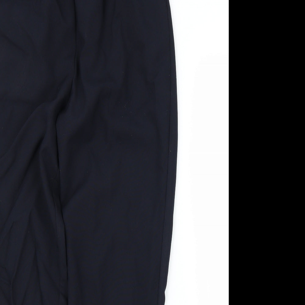 Classics Womens Blue   Carrot Trousers Size 12 L25 in
