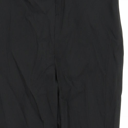 Preworn Boys Black    Trousers Size M