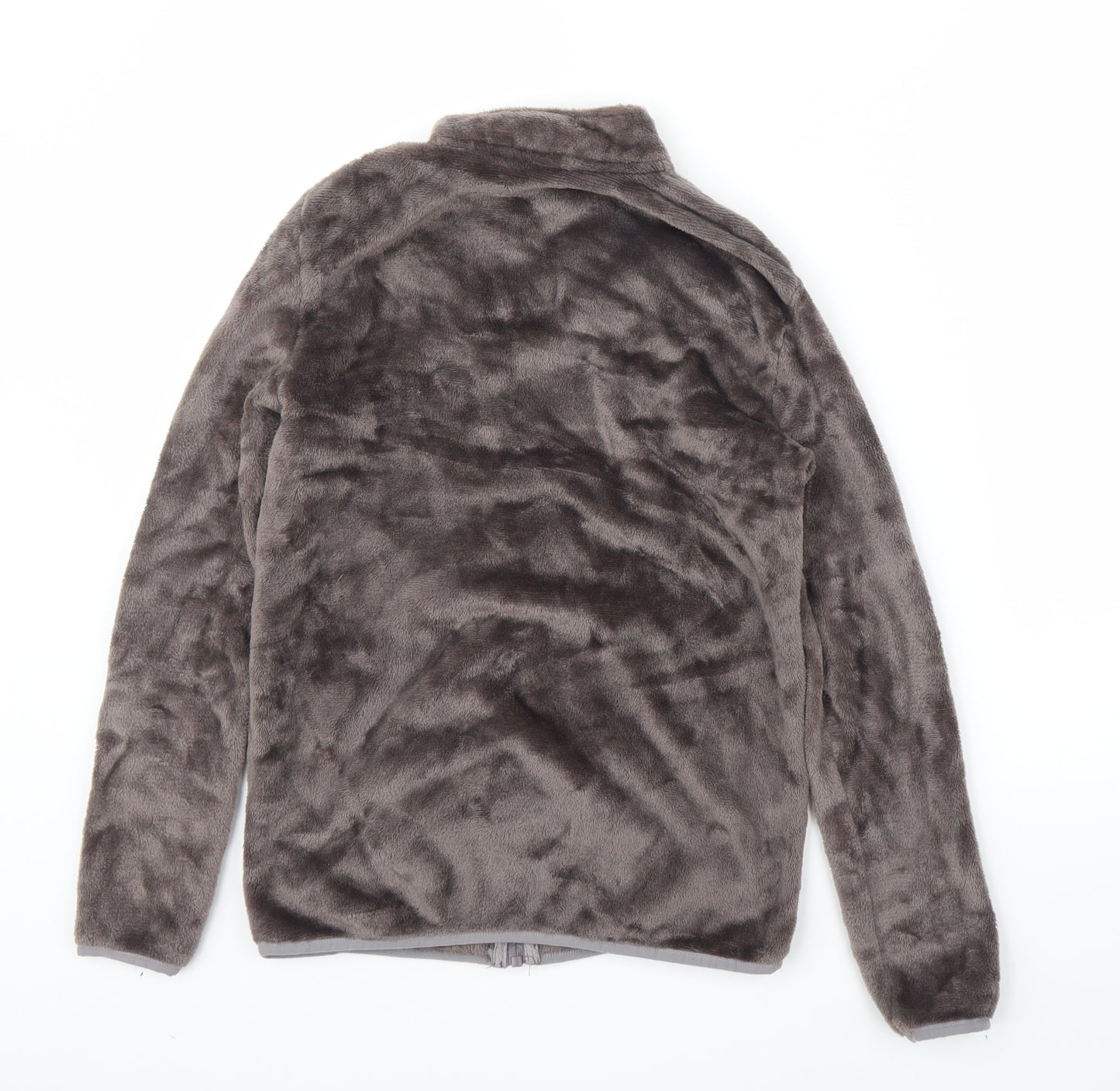 Avenue Womens Brown  Fleece Full Zip Jumper Size 8
