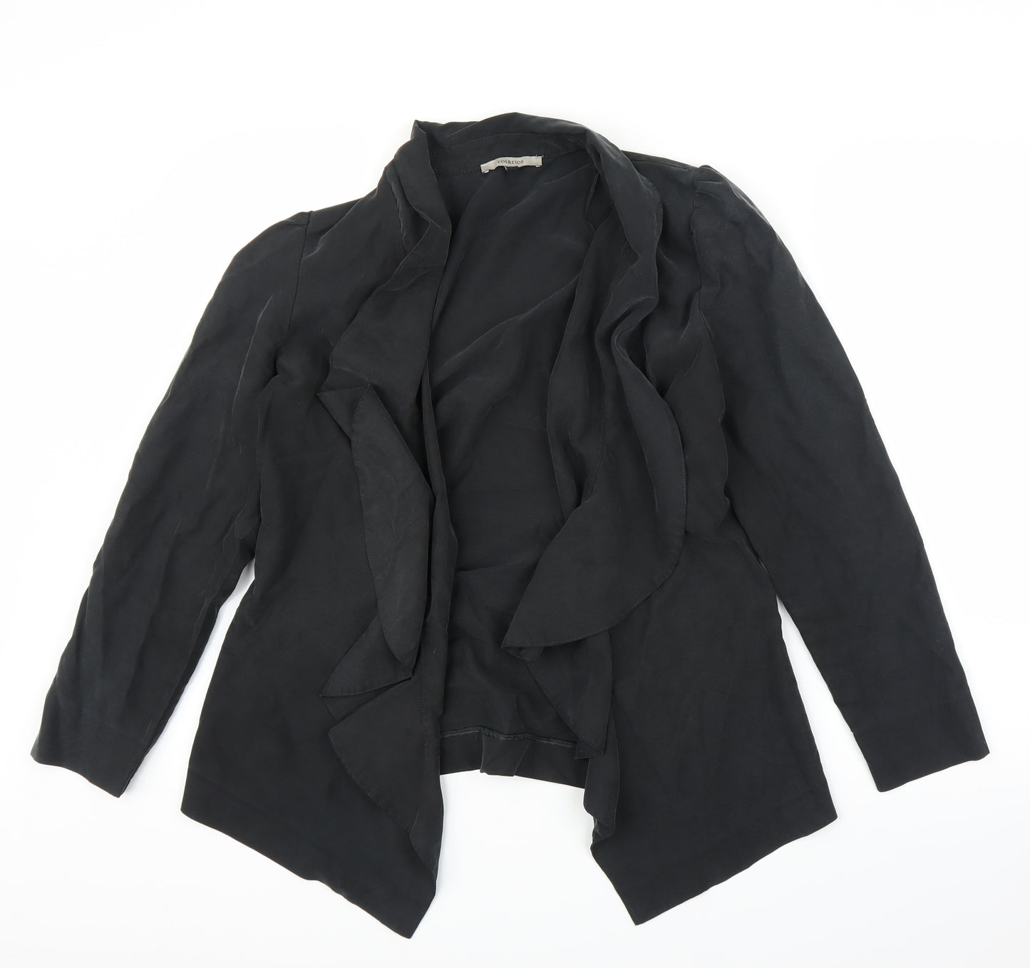 Coercion Womens Black   Cardigan Jumper Size L
