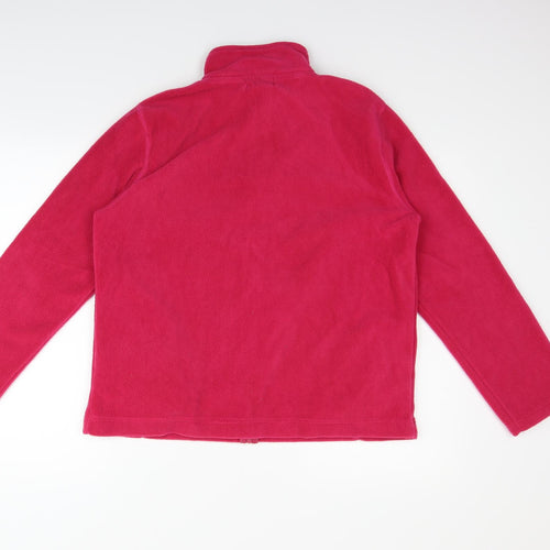 /text Womens Orange   Full Zip Jumper Size M