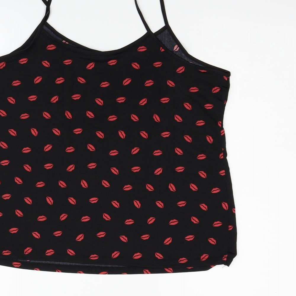 Atmosphere Womens Black   Basic Tank Size 12