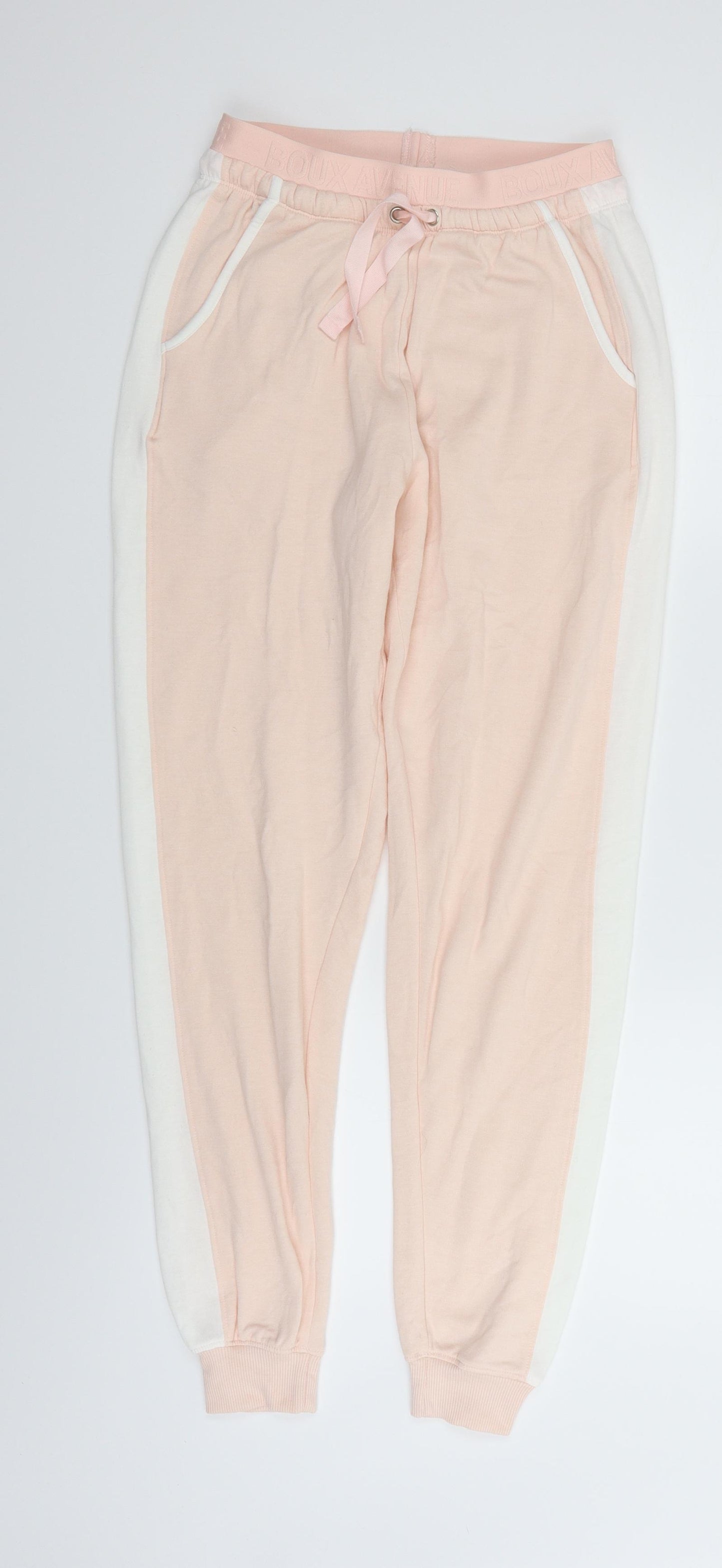 boux Womens Pink   Jogger Trousers Size 8 L28 in