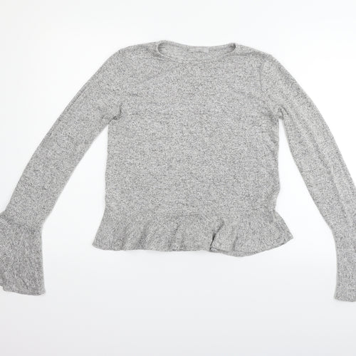 Berksha Womens Grey   Pullover Jumper Size XS