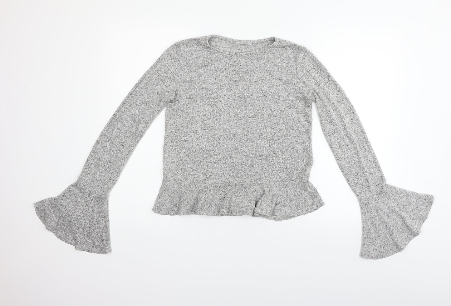 Berksha Womens Grey   Pullover Jumper Size XS