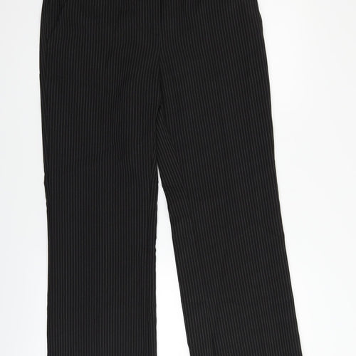 Papaya Womens Black   Trousers  Size 10 L28 in