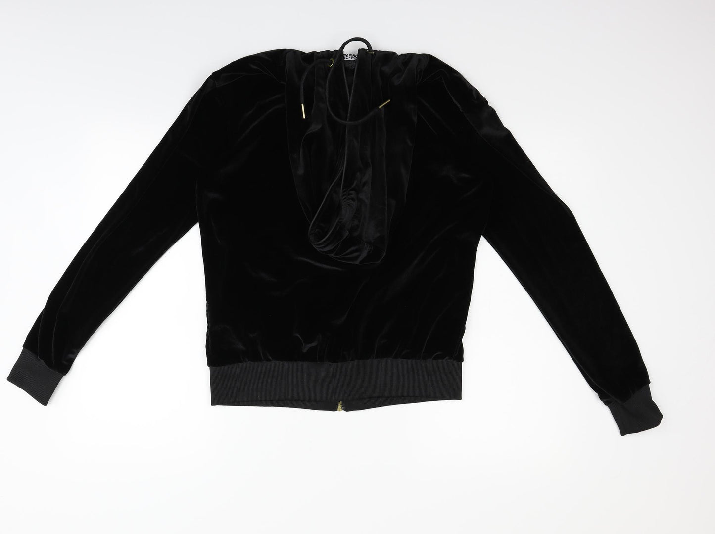 Condemned Nation Mens Black   Full Zip Hoodie Size M