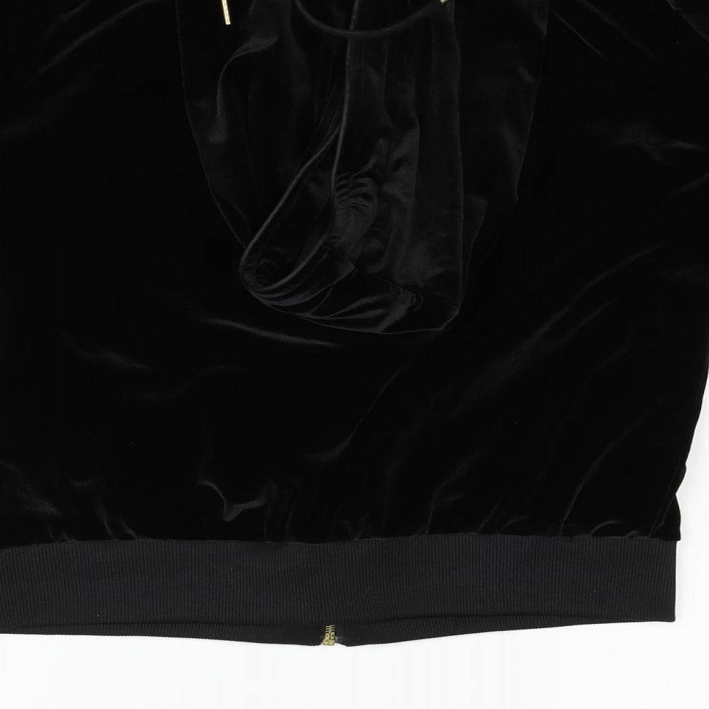 Condemned Nation Mens Black   Full Zip Hoodie Size M