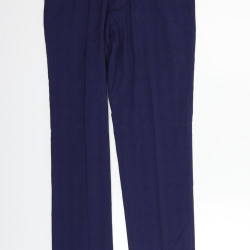 Marks and Spencer Womens Blue   Trousers  Size 28 in L27 in