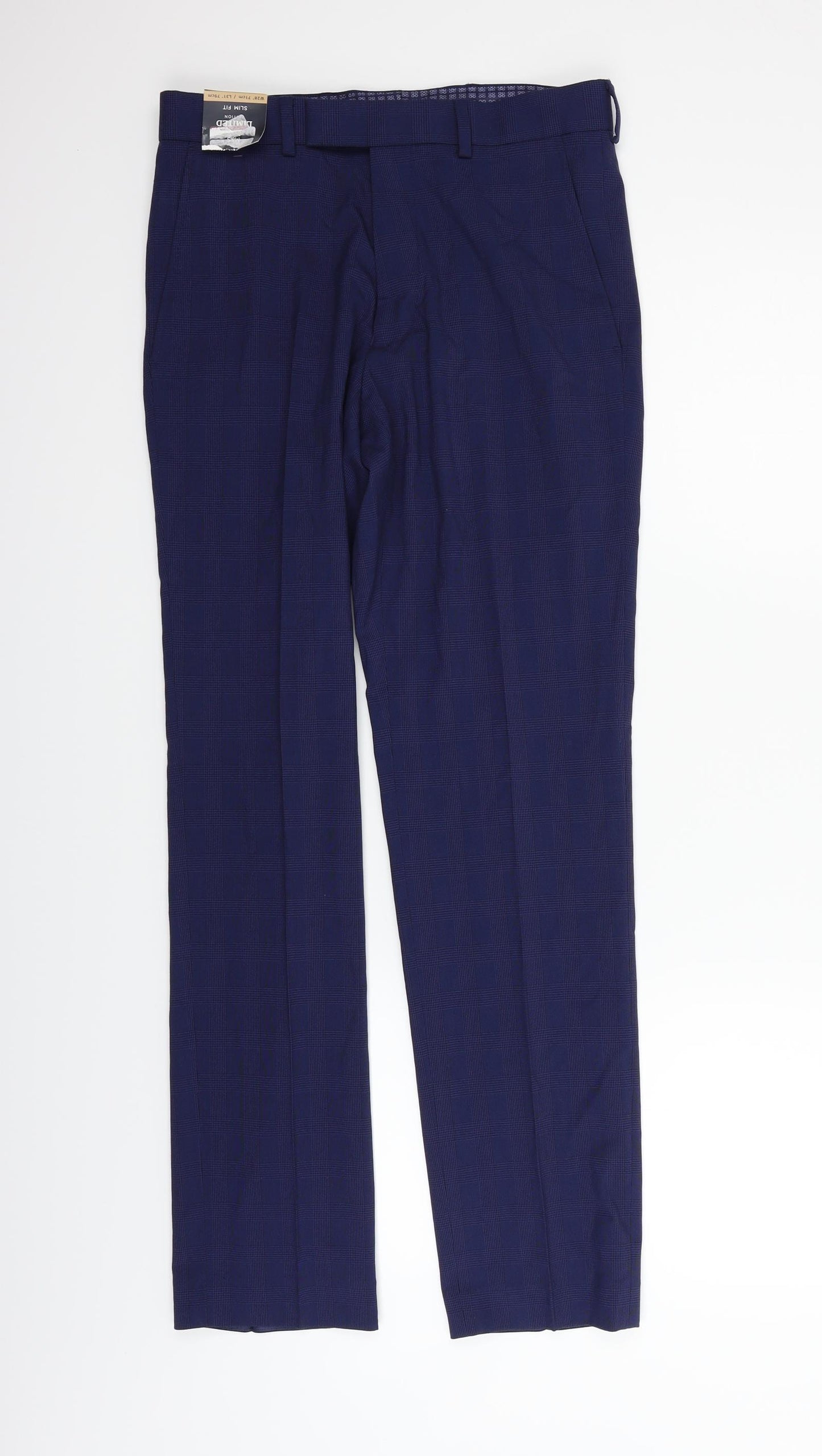 Marks and Spencer Womens Blue   Trousers  Size 28 in L27 in