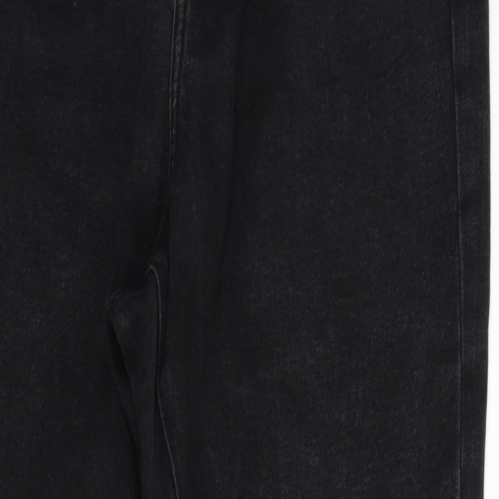 George Mens Black   Straight Jeans Size 16 L27 in