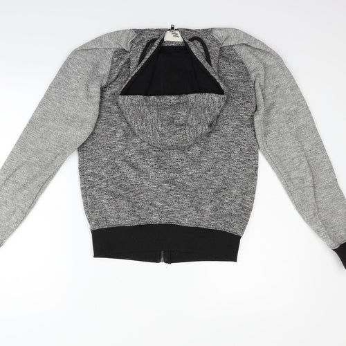 Cedar Wood State Womens Grey   Full Zip Jumper Size XS