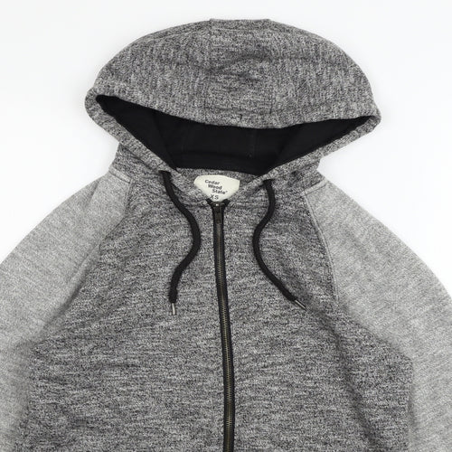 Cedar Wood State Womens Grey   Full Zip Jumper Size XS