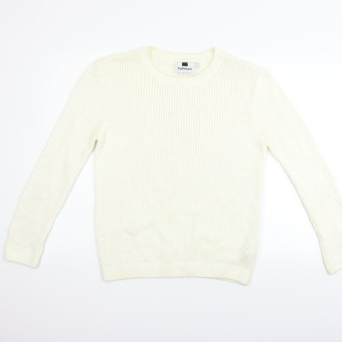 Topman Womens Silver   Pullover Jumper Size S