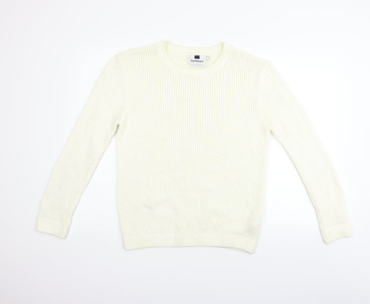 Topman Womens Silver   Pullover Jumper Size S