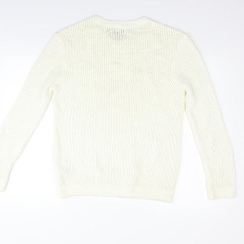 Topman Womens Silver   Pullover Jumper Size S