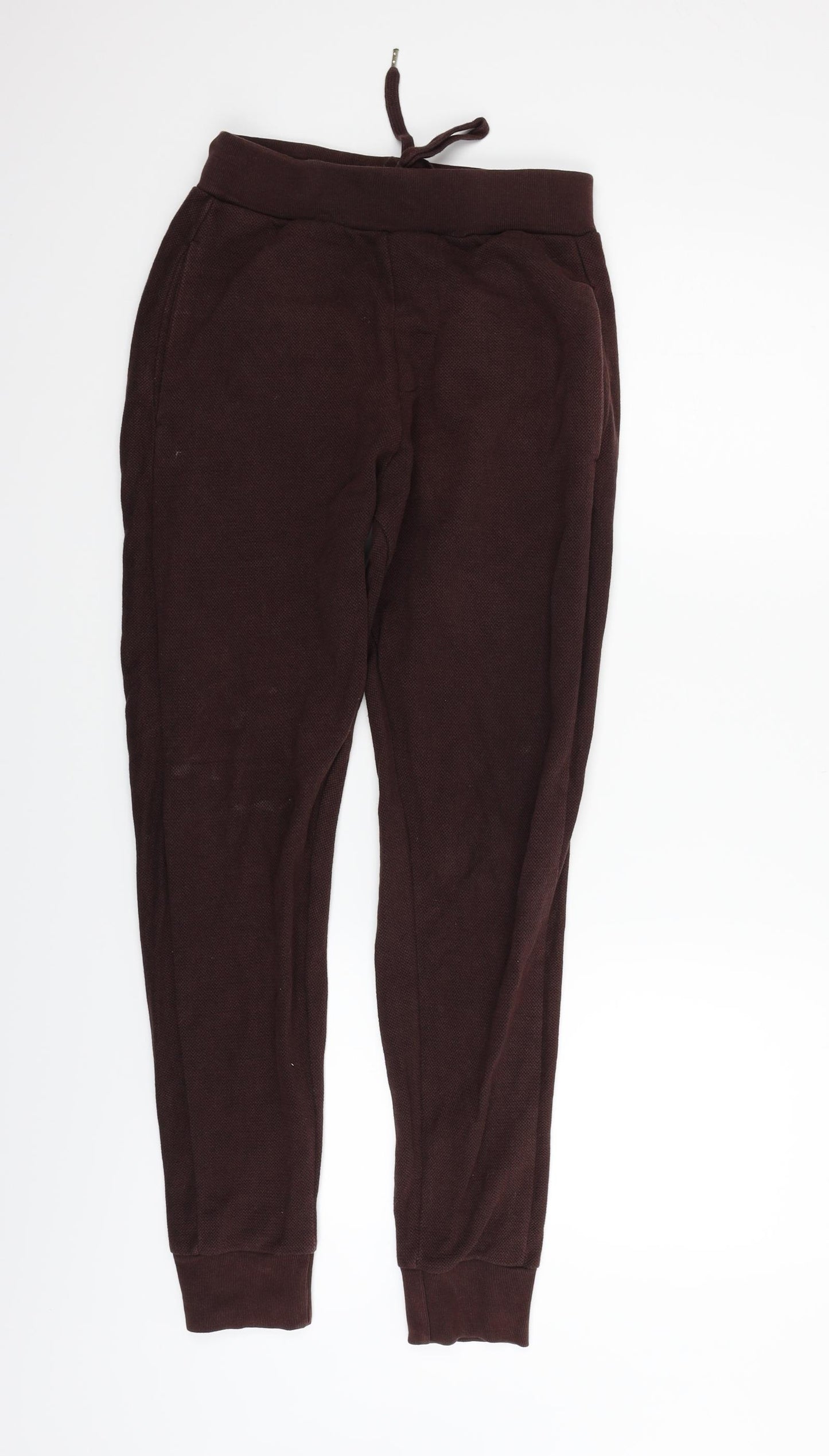 Zara Womens Brown   Jogger Trousers Size S L29 in
