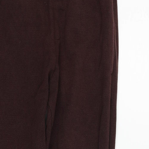 Zara Womens Brown   Jogger Trousers Size S L29 in