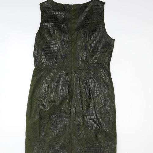 Selene Womens Green   Fit & Flare  Size L