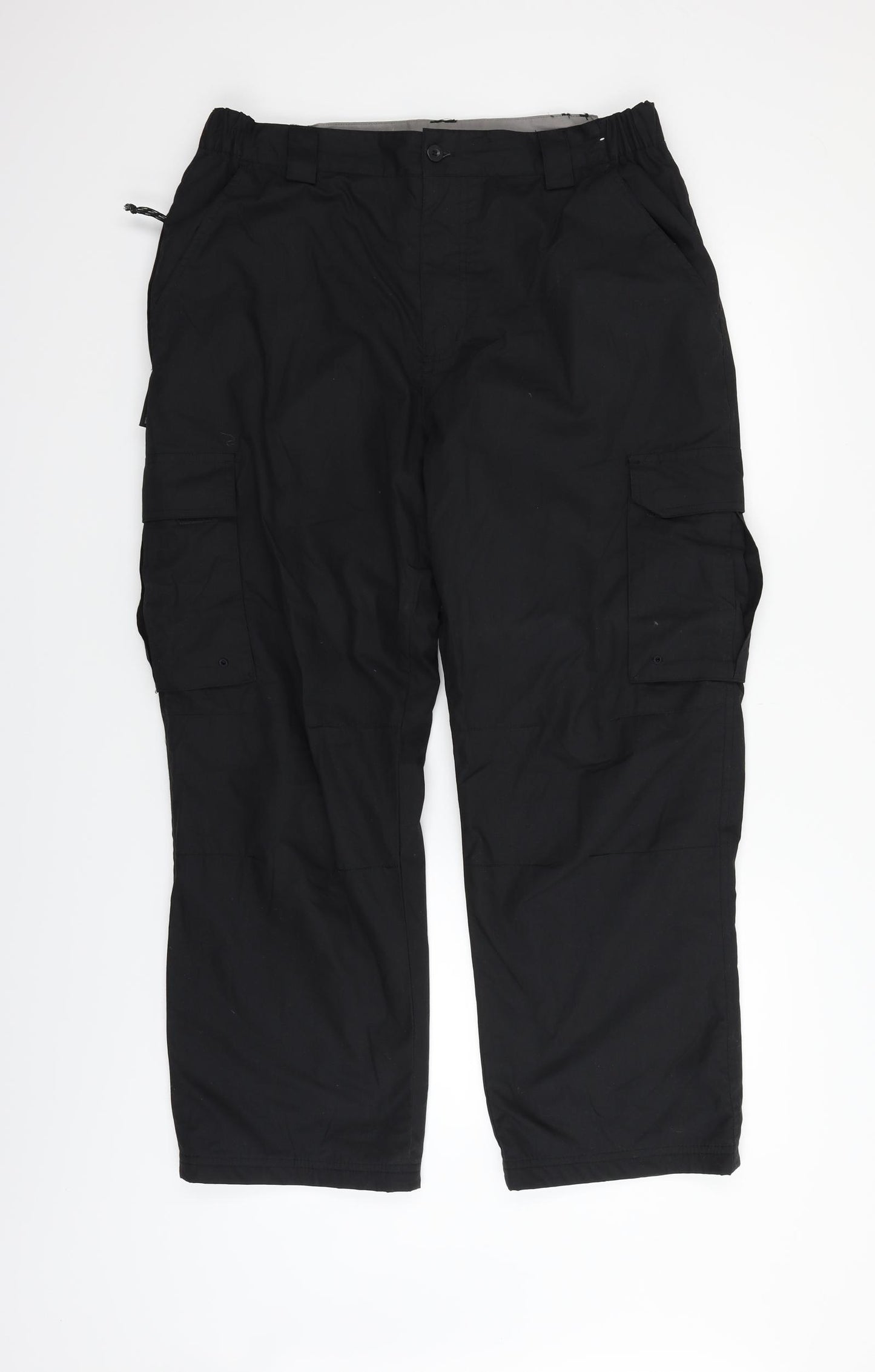 moutain warehouse Womens Black   Trousers  Size 6 L27 in