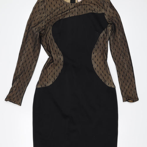 DS Dress Womens Black   Bodycon  Size 8