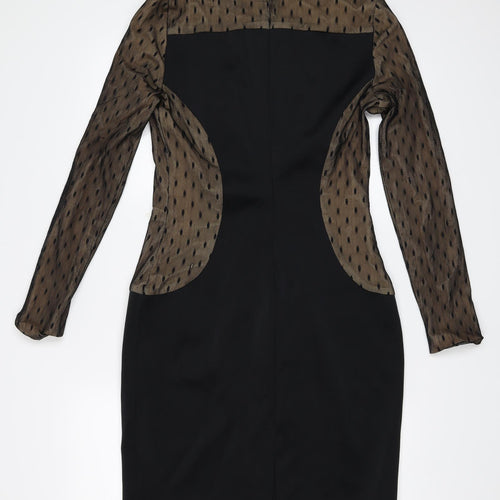DS Dress Womens Black   Bodycon  Size 8
