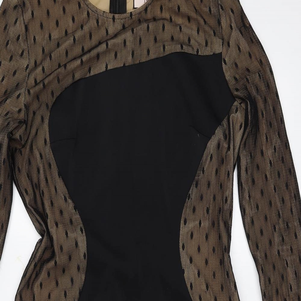 DS Dress Womens Black   Bodycon  Size 8