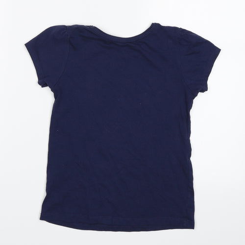 F&F Girls Blue   Basic T-Shirt Size 7-8 Years