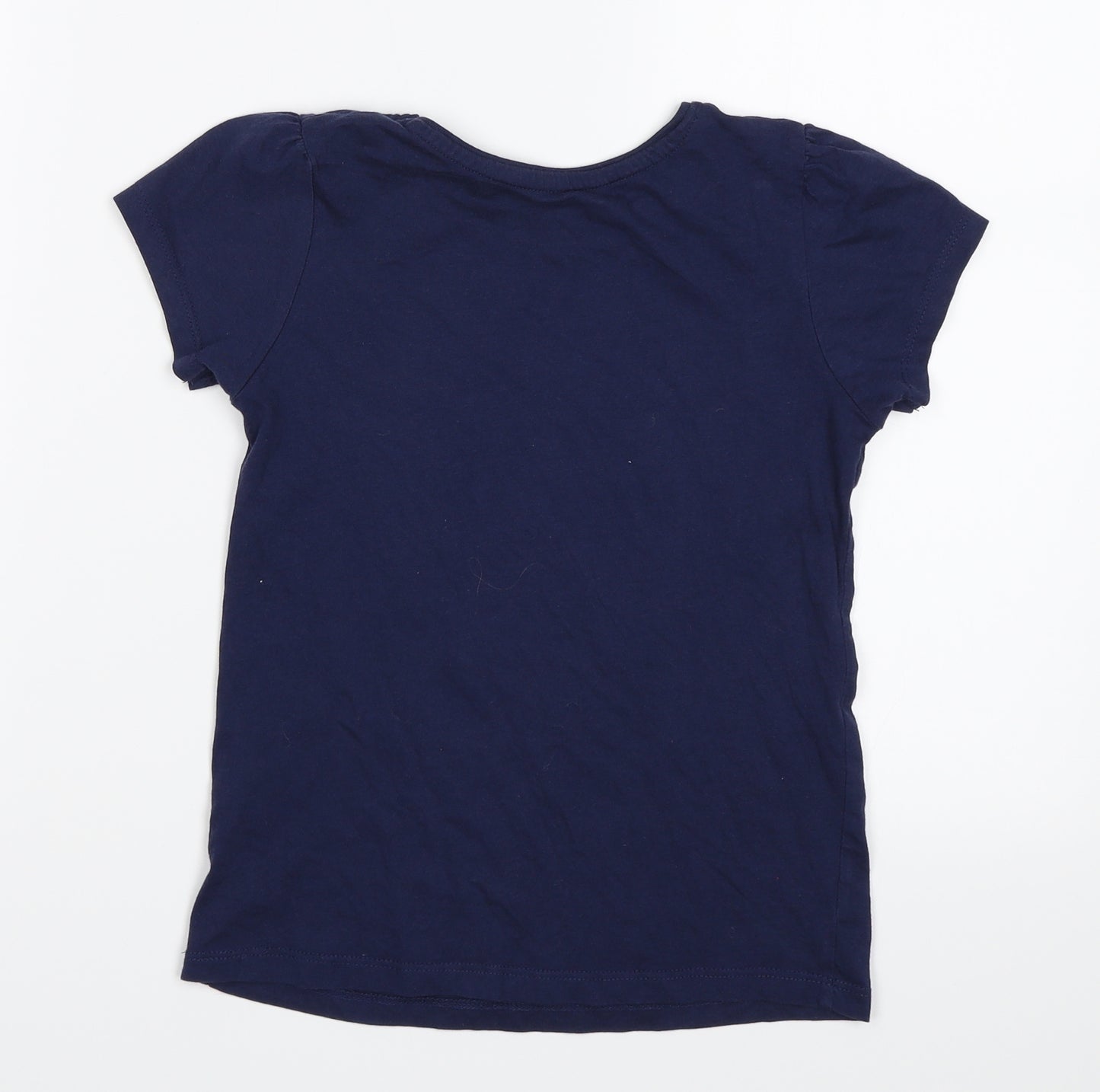 F&F Girls Blue   Basic T-Shirt Size 7-8 Years