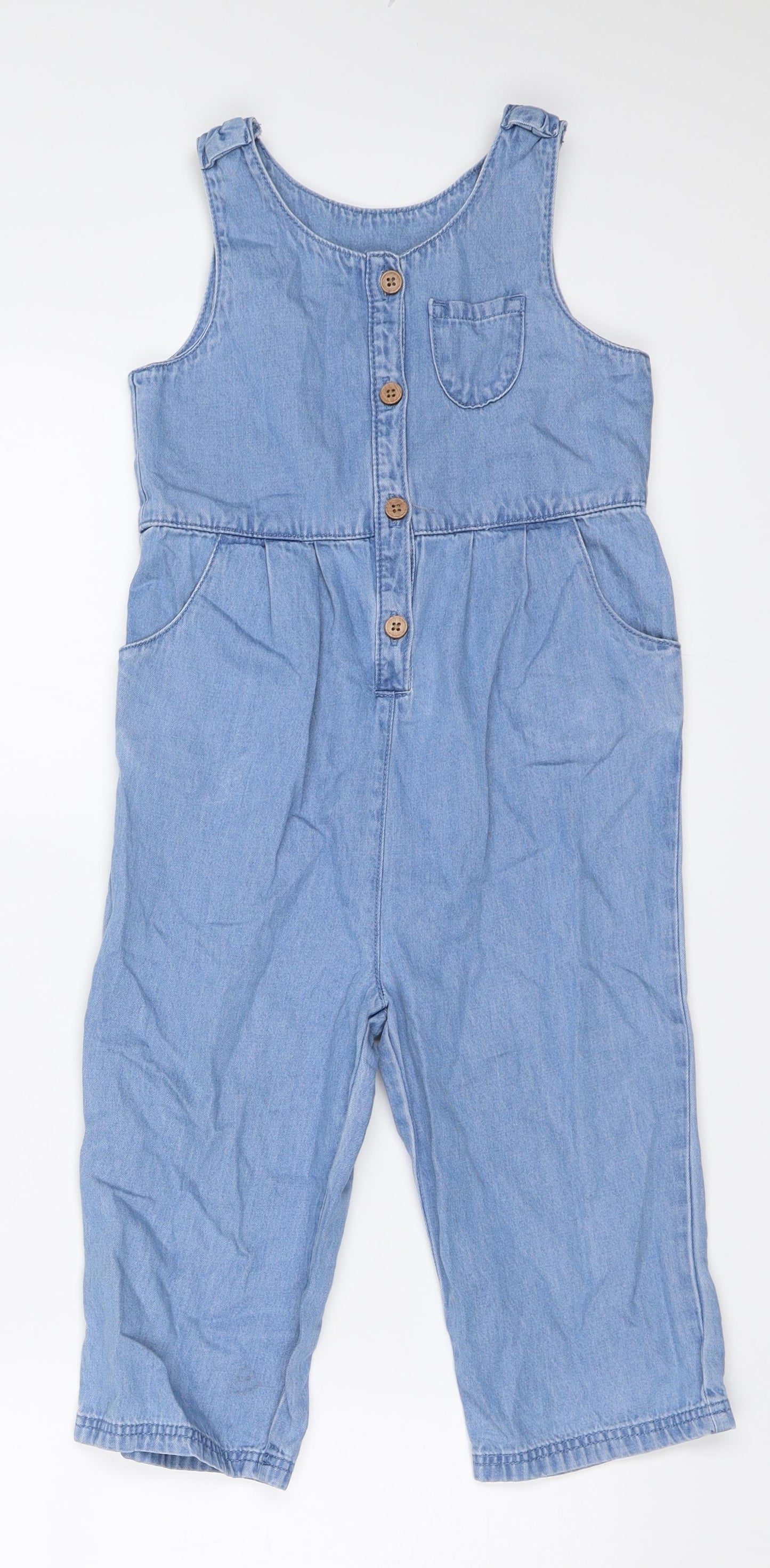 TU Girls Blue   Jumpsuit One-Piece Size 4-5 Years